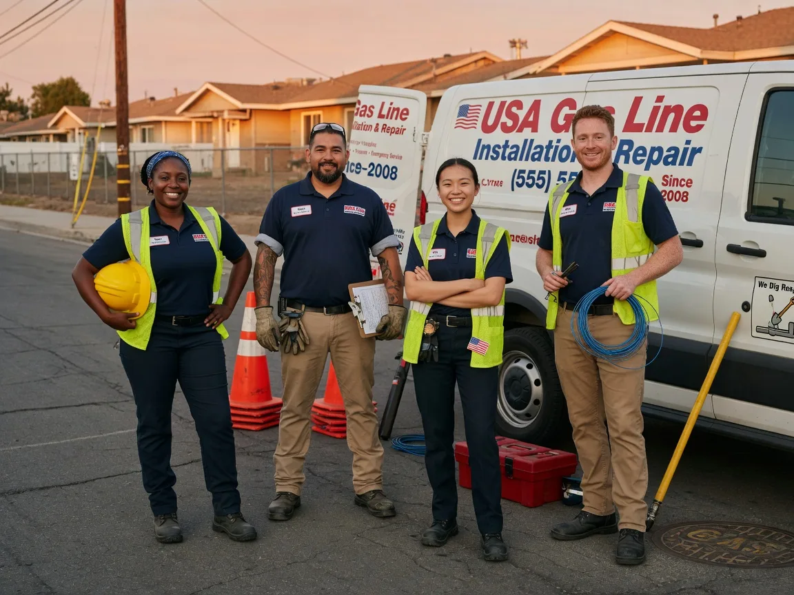 Gas Line Installation company in Montezuma, NC